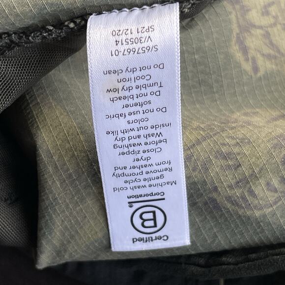 Athleta Trekkie North Printed Women Short Plus Size 20 Green Floral Nylon Active - Picture 6 of 10